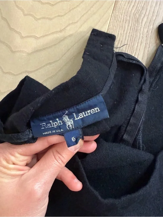 Vintage Ralph Lauren Wool Pencil Skirt - Picture 4 of 9